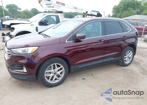 2022 Ford Edge Sel from USA, damaged, VIN 2FMPK4J91NBA25780